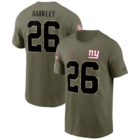 nike t shirt katoen|Saquon Barkley Nike T.